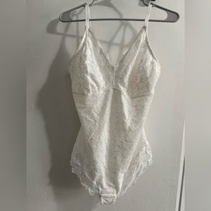 White Lace Shaper Bodysuit